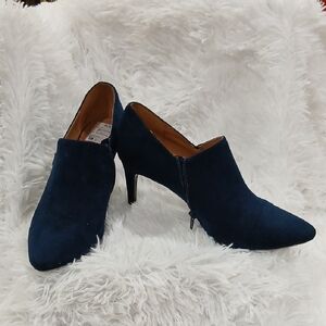 Calvin Klein Navy Blue Heels Boot Shoe